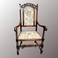 Neobarokk trónszék