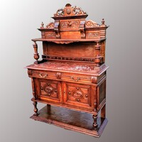 Neoreneszánsz pohárszék