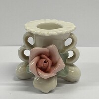 Ens rózsás gyertyatartó