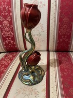 Zsolnay eozin Tulipán