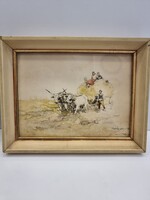 Hollósy Béla 19x24cm