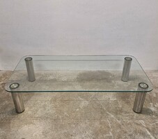 Olasz posztmodern designer dohányzóasztal Zanotta Marcuso