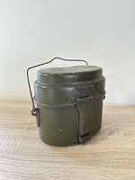 Retro katonai csajka zöld alumínium