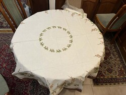 Karácsonyi kerek terítő