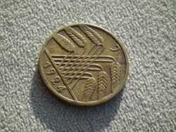 Németország, weimari 10 Pfennig (Reichspfennig), 1924 J