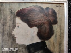 Kunffy Lajos Női portré eladó