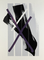 NÁDLER ISTVÁN (1938-): 2021. 18/30. 70 x 50 cm VIP