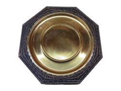 IDEA iparművészeti fém - rézötvözet - tál, falitál