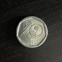 Czech Republic - 20 hellers - 1995 coin
