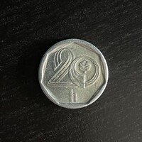 Czech Republic - 20 hellers - 1995 coin