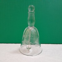 Csiszolt kristály üveg harang, csengő