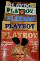 Playboy retro magazinok 1978-1982