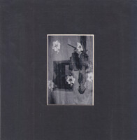 Baán Katalin (1949-): B3 Szerelmi üzenet , színes fotó paszpartuban, 20x20 cm Amatőr művészfotó