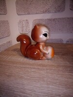 Porcelán mókus. Hibátlan.