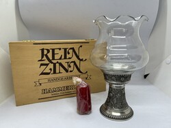 Rein Zinn gyertyatartó díszdobozban
