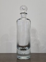 Kosta Boda svéd, jelzett design üveg, dekanter - Pippi kollekció