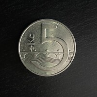 Czech Republic - 5 koruny - 1993 coin