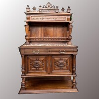 Neoreneszánsz pohárszék