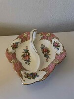 Royal Albert 'Lady Carlyle' leveles bonbonier/kínáló!