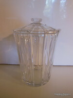 KRISTÁLY - 2,25 kiló  - BONBONIER  - 1,25 LITER - 21 x 16 cm - HIBÁTLAN