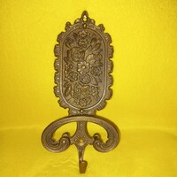 Réz fogas fali, akasztó, törölköző tartó konyharuha tartó.