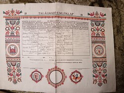 Papirregiseg, emleklap