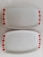 Alföldi Centrum Varia (napocska) mintás porcelán kináló tál 39 x 24 cm