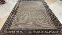 4205 AKCIÓ KÜLÖNLEGES Hindu Mir kézi gyapjú perzsa szőnyeg 200X300CM