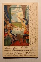 1902 – 1001 éjszaka: Numan Szidi története – ritka orientális képeslap”
