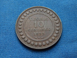 TUNÉZIA 10 Centimes 1892