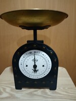 Vintage, mechanikus Soehnle konyhai mérleg angyalkás . Alkudható.