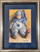 Boemm Ritta -Baba csikos ruhában-