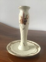 Zsolnay porcelán gyertyatartó