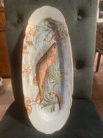 Nagyon szép nagyobb méretű halas tál