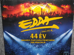 EDDA MŰVEK 44 ÉV Budapest, Papp László Sportaréna 2018. március 10. cd+dvd CD ÚJ gyári bontatlan