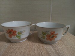 Ritka Zsolnai pipacsos csészék