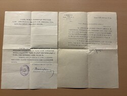 Szege Sándor katonai iratok tábornokok aláírásai