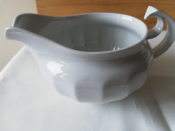 Hollóházi porcelán kiöntő hófehér hibátlan