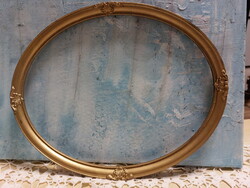 Műanyag ovális kép keret, tükör, festmény keret, dekoráció