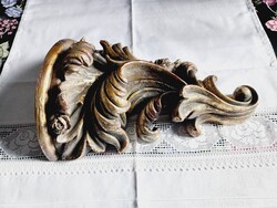 Régi fali konzol virágtartó, szobortartó