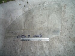 Opel Corsa B jobb első ajtó üveg ajtóüveg ablak