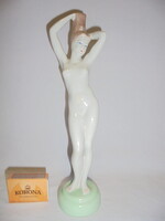 Aquincum női álló akt figura, nipp - 26 cm