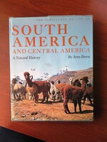 Ean Dorst: South America and Central America - a natural history 1967 angol nyelvű könyv Amerikáról