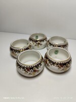 Zsolnay Sissy mintás szalvétagyűrűk