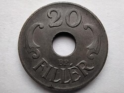 Magyarország Háború alatti (1940-1944) 20 Fillér 1944 BP