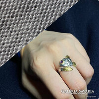 + VIDEÓ HALAT FORMÁZÓ KÉZZEL KÉSZÍTETT TIBETI EZÜST GYŰRŰ , ÁLLÍTHATÓ.