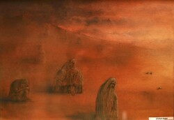 Akvarell, pasztell kép eladó