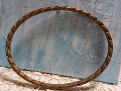 Fa ovális kép keret, tükör, festmény keret, dekoráció