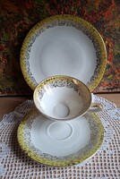 Bavaria csodás  teás kávés  reggeliző szett, pompázó vitrin állapotban , hibátlan