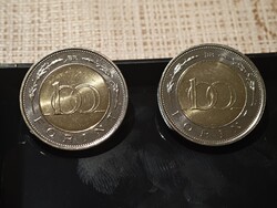 100 Forint (2022 Pénzmúzeum, 2023 Magyar Honvédség) emlékérmék